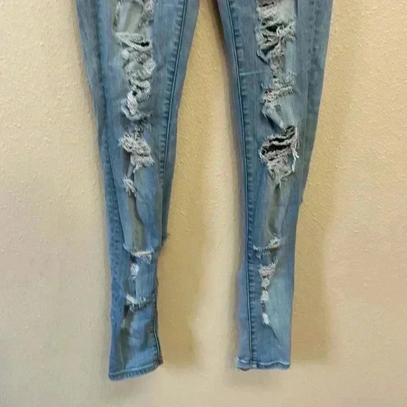 AMERICAN EAGLE Distressed Women’s Jeggings - Picture 3 of 9